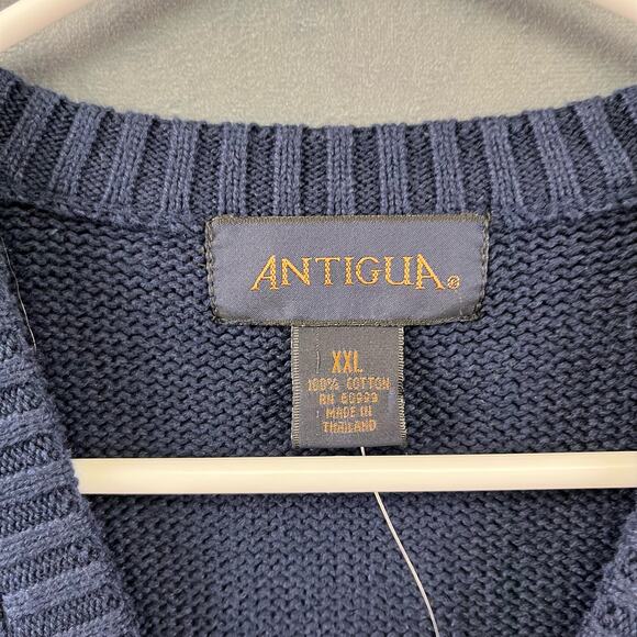 NWT! Antigua XXL Knit Sweater Vest Catholic School Bellarmine Prep Service MM-03 - Picture 3 of 7